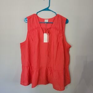 A.new day plus size top